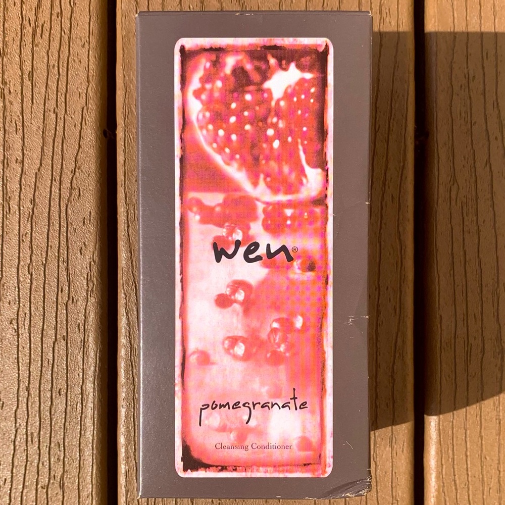 🆕WEN POMEGRANATE 16oz HAIR CLEANSING CONDITIONER SEALED WITH PUMP NIB!
